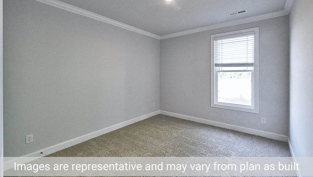 Spacious, unfurnished interior of a new home in The Manors at Winston Pointe, Clayton (Image 14).