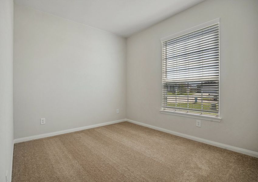 Secondary bedroom with lush carpet Secondary bedroom with lush carpet