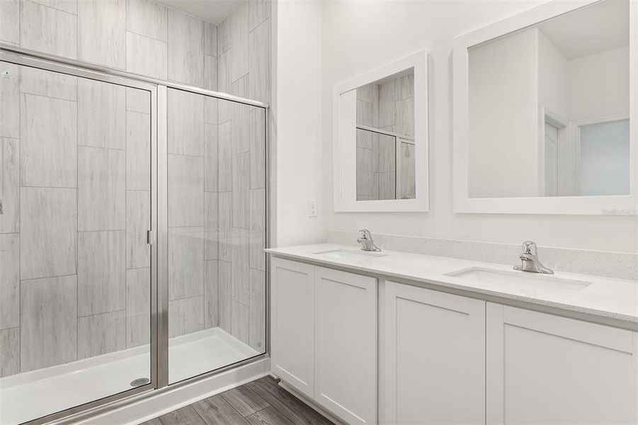 Furnished interior view inside a new home in Peach Crossings, Winter Haven (Image 11).