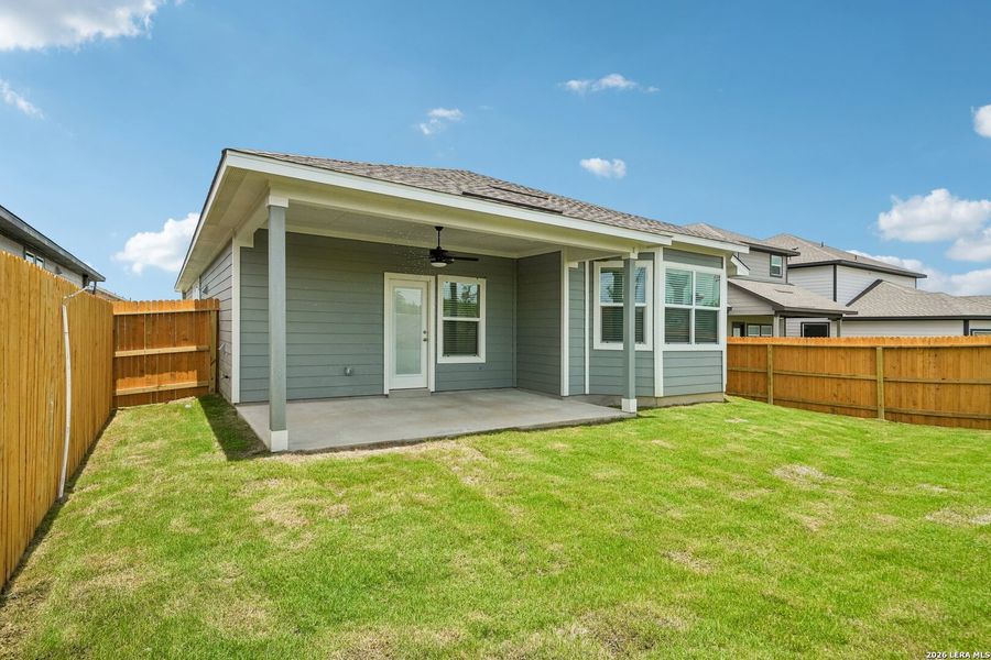 Exterior details and patio area of a home in Stetson Ridge, Marion (Image 22). Exterior details and patio area of a home in Stetson Ridge, Marion (Image 22).