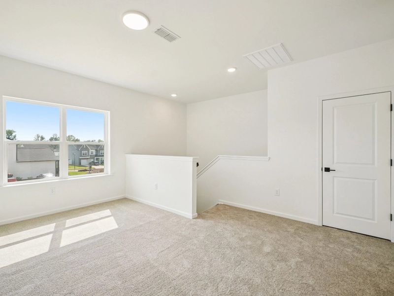 Loft featuring the AW Collection® Serene - Flexible open space with a gentle, natural feel.