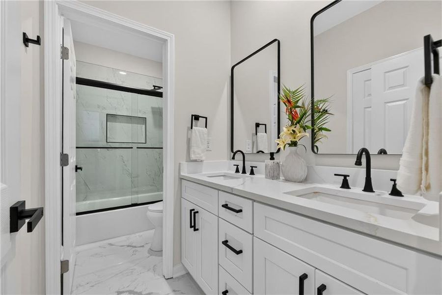 Furnished interior view inside a new home in , Griffin (Image 29).