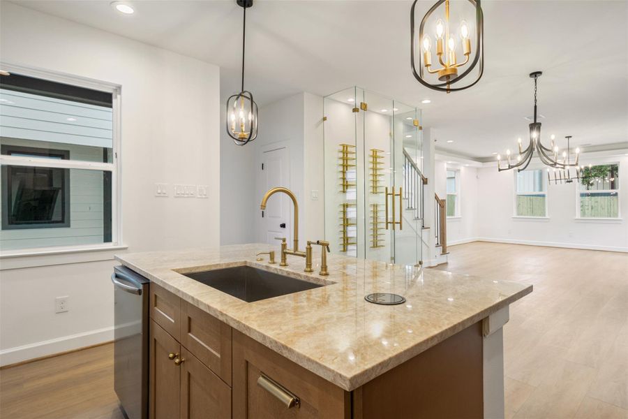 Furnished interior view inside a new home in , Houston (Image 6). Furnished interior view inside a new home in , Houston (Image 6).