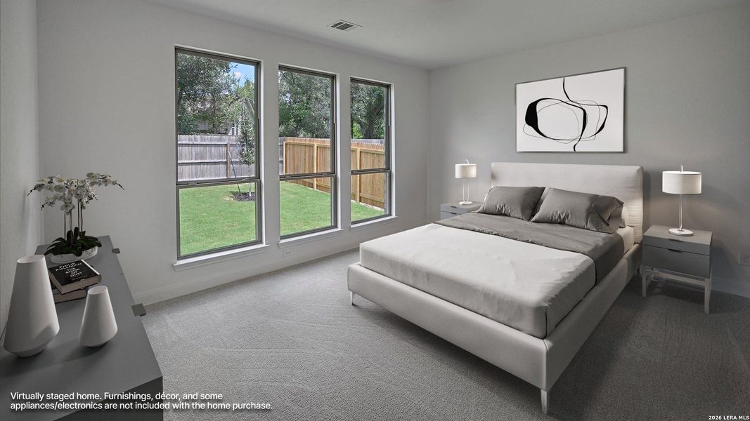 Furnished interior view inside a new home in Kallison Ranch, San Antonio (Image 7).