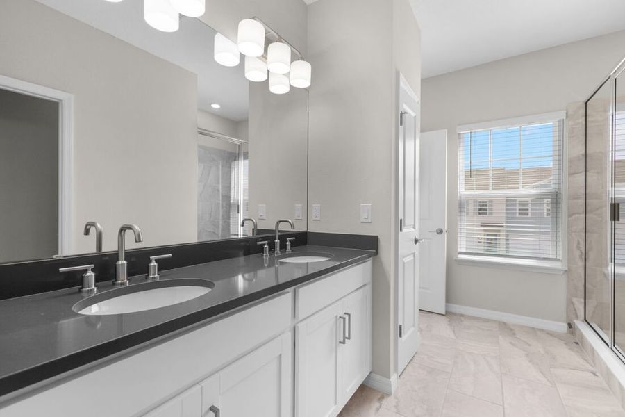 Furnished interior view inside a new home in Cherry Elm at SilverLeaf, St. Augustine (Image 6).