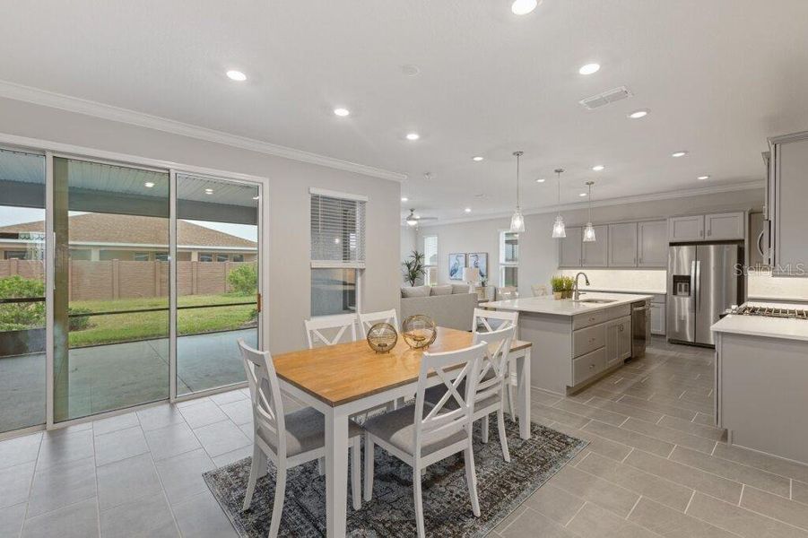 Furnished interior view inside a new home in Ocala Preserve, Ocala (Image 7).