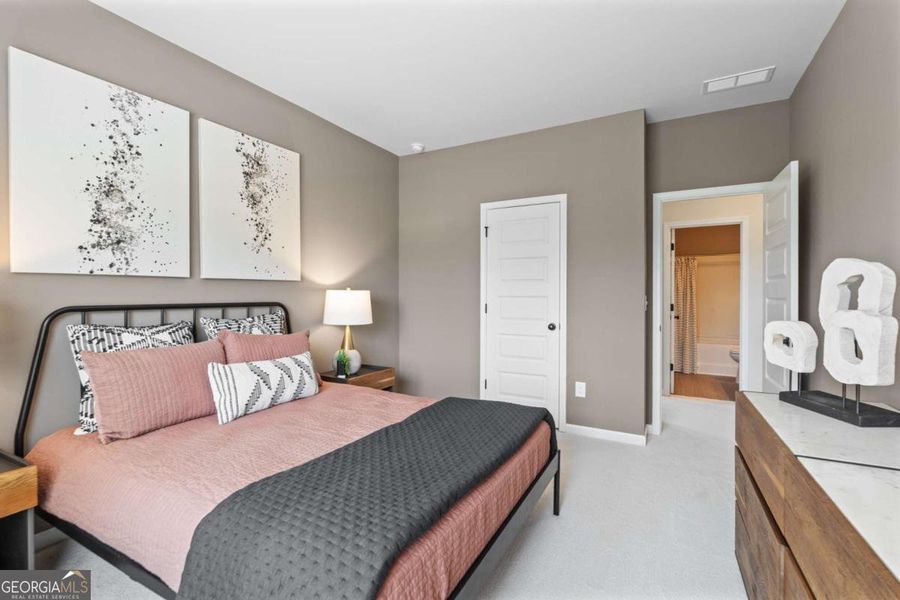 Furnished interior view inside a new home in Glendale Towns, Conyers (Image 24).
