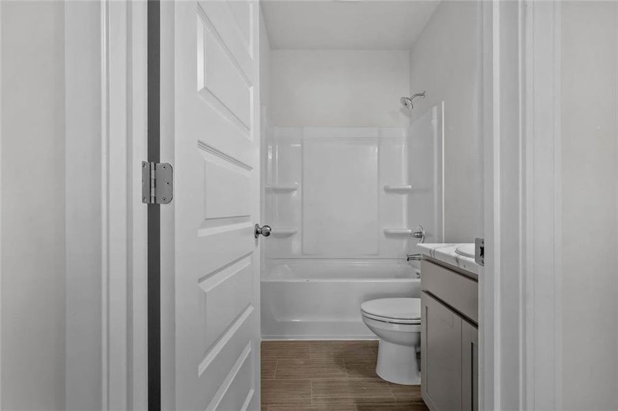 Furnished interior view inside a new home in Hillcrest Park, Ringgold (Image 11).