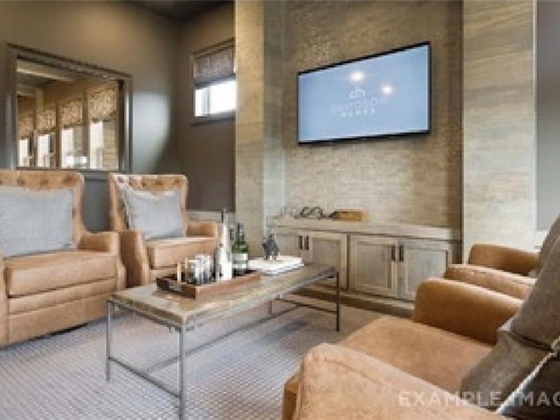 Furnished interior view inside a new home in The Village at Towne Lake, Woodstock (Image 34).
