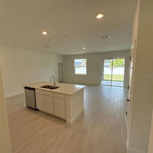 Furnished interior view inside a new home in Palm Coast: Cornerstone Collection, Palm Coast (Image 6).