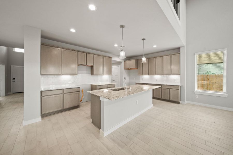 Furnished interior view inside a new home in Beacon Hill, Waller (Image 3). Furnished interior view inside a new home in Beacon Hill, Waller (Image 3).
