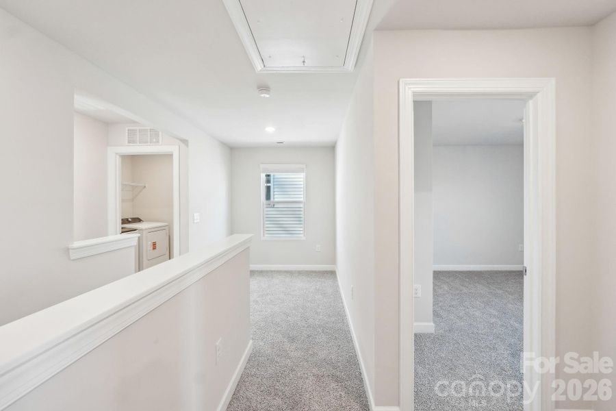 Photo is not of the actual home, but is an inspirational photo of builder’s model home and may depict options, furnishings, and/or decorator features that are not included