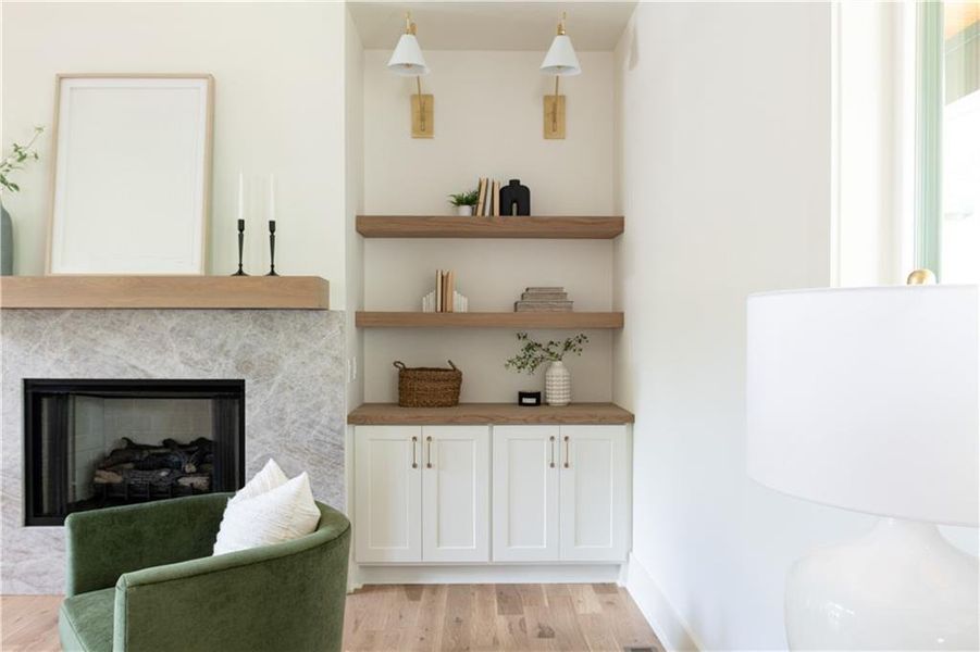 Furnished interior view inside a new home in , Smyrna (Image 60).