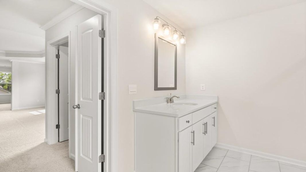 Furnished interior view inside a new home in Haven Abbey, Cumming (Image 5).