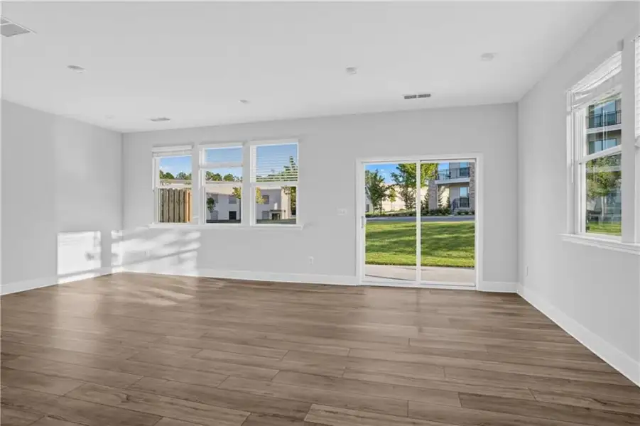 Spacious, unfurnished interior of a new home in Towns at Holly Springs, Holly Springs (Image 17).