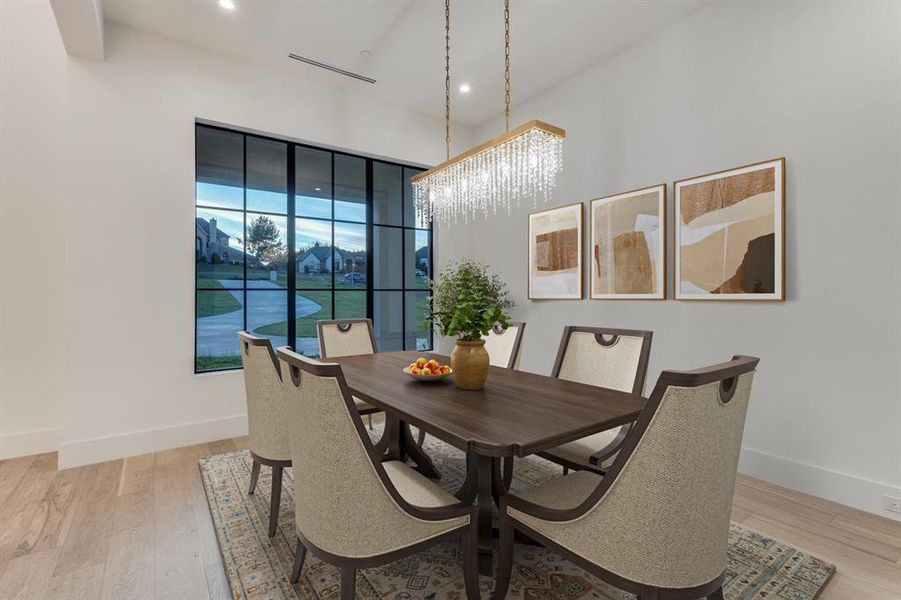 Furnished interior view inside a new home in , McKinney (Image 5).