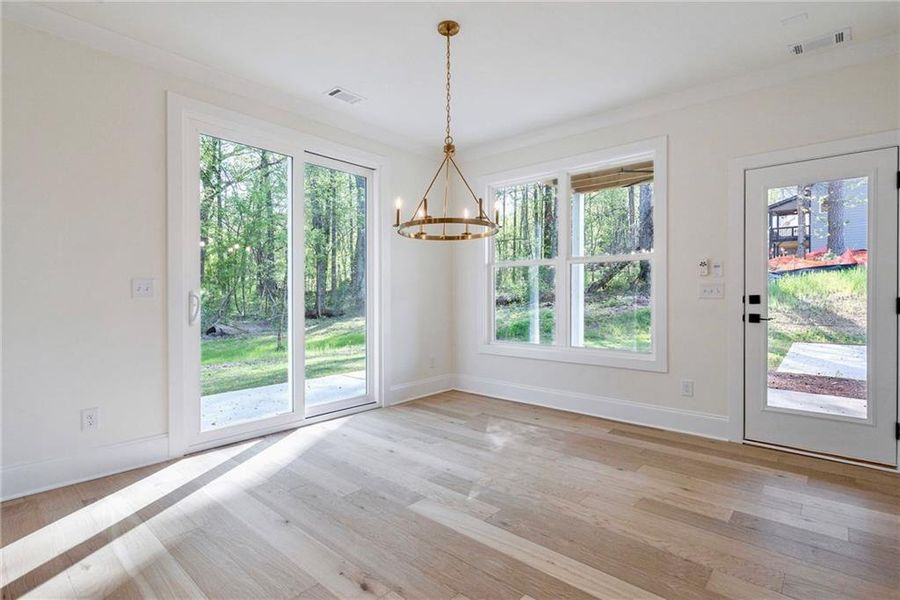 Spacious, unfurnished interior of a new home in , Atlanta (Image 26).
