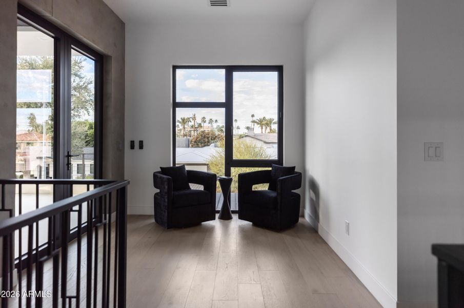 Upstairs Hall Sitting Area Upstairs Hall Sitting Area
