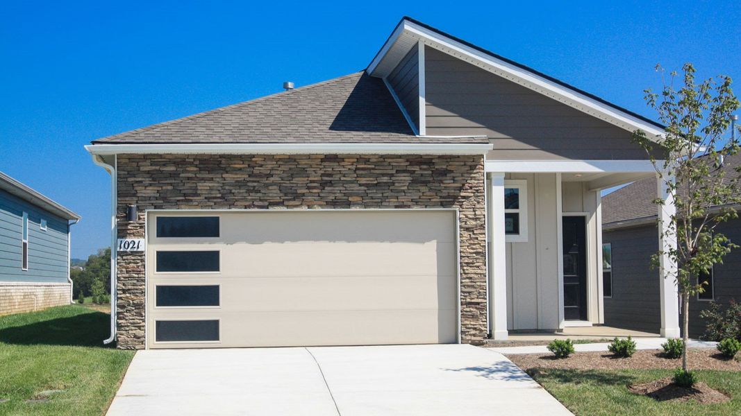 Representative exterior photo of a completed home built from the JENNINGS by D.R. Horton in Nexus South, Gallatin, TN (Image 22). Representative exterior photo of a completed home built from the JENNINGS by D.R. Horton in Nexus South, Gallatin, TN (Image 22).