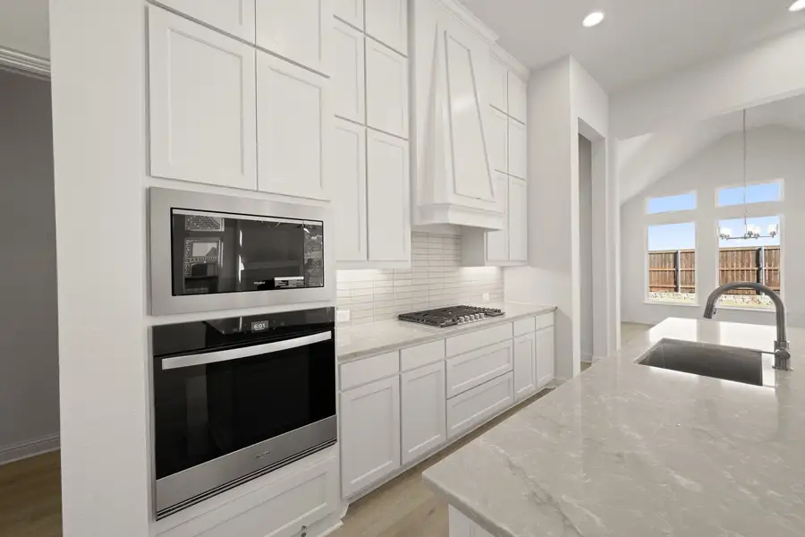 Furnished interior view inside a new home in BridgeWater - Phase 1, Midlothian (Image 7).