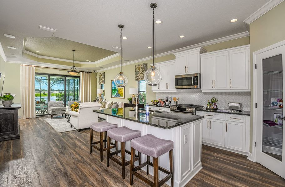 Representative furnished interior of a home built from the Dream 2 by Neal Communities in Canoe Creek, Parrish (Image 5).