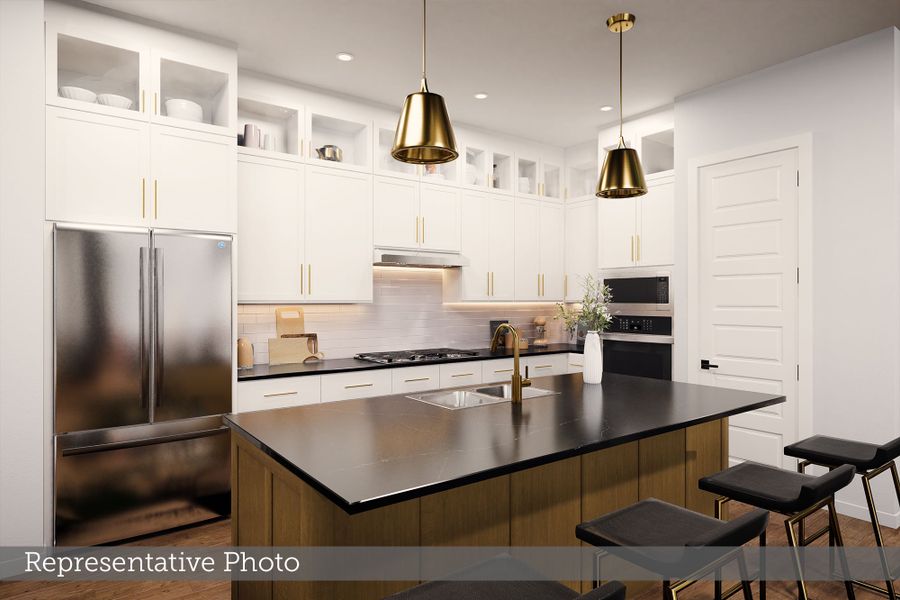 Furnished interior view inside a new home in The Parks at Wilson Creek, Celina (Image 4).