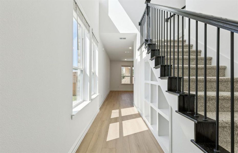 Welcoming entry into home Welcoming entry into home