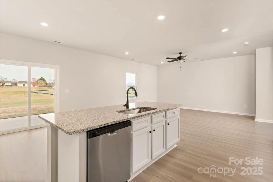 Furnished interior view inside a new home in , Winston-Salem (Image 9).