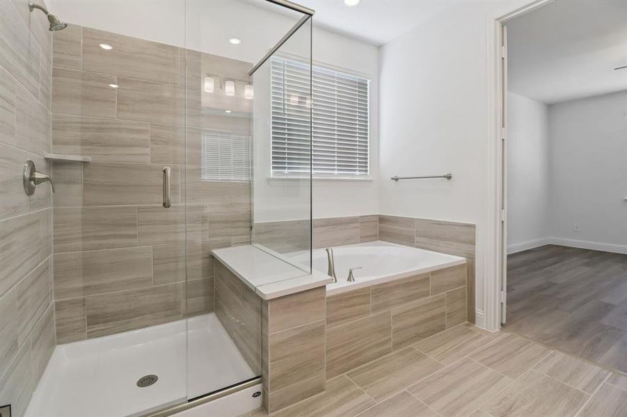 Furnished interior view inside a new home in Ashford Park - Texana Series, Corinth (Image 10).