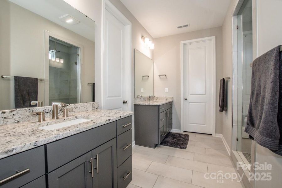 Furnished interior view inside a new home in Signature at Reid's Cove, Mooresville (Image 5).