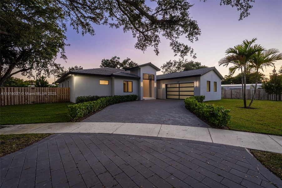 Front exterior of a new home in , Cutler Bay, FL, highlighting curb appeal (Image 34).