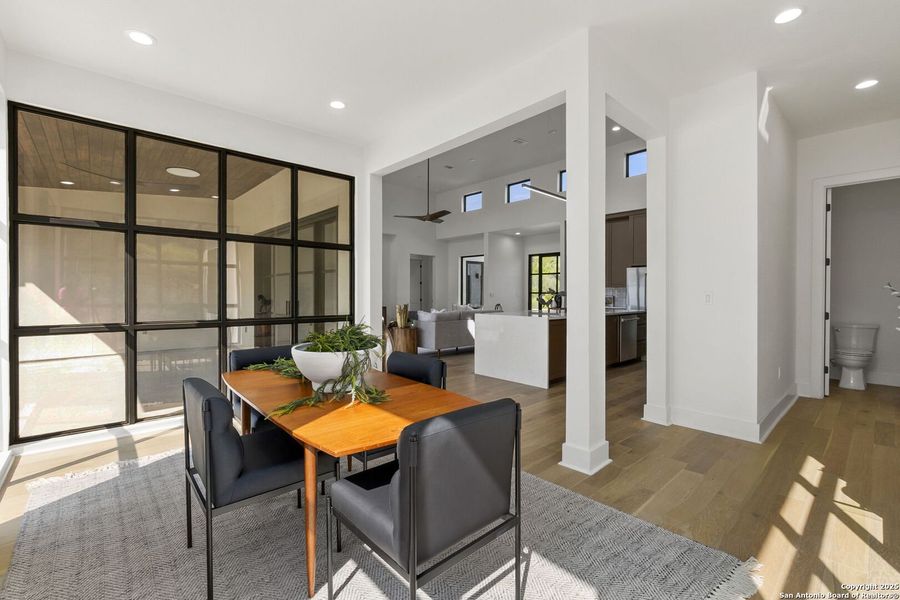 Furnished interior view inside a new home in , San Antonio (Image 28). Furnished interior view inside a new home in , San Antonio (Image 28).