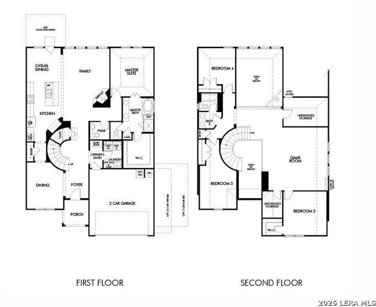 2D floor plan layout of this home in , San Antonio, TX (Image 2). 2D floor plan layout of this home in , San Antonio, TX (Image 2).