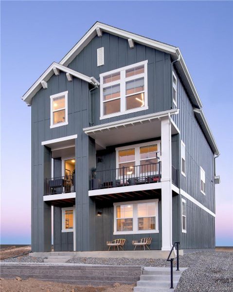 Photo of model-listed will have a rooftop deck