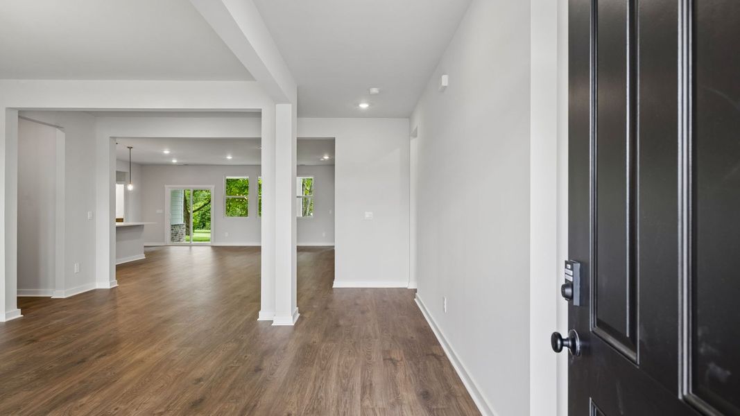 Representative unfurnished interior of a home built from the Holden by D.R. Horton in Harvest Point, Spring Hill (Image 24).