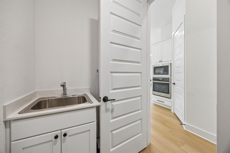 Furnished interior view inside a new home in , Little Elm (Image 18).