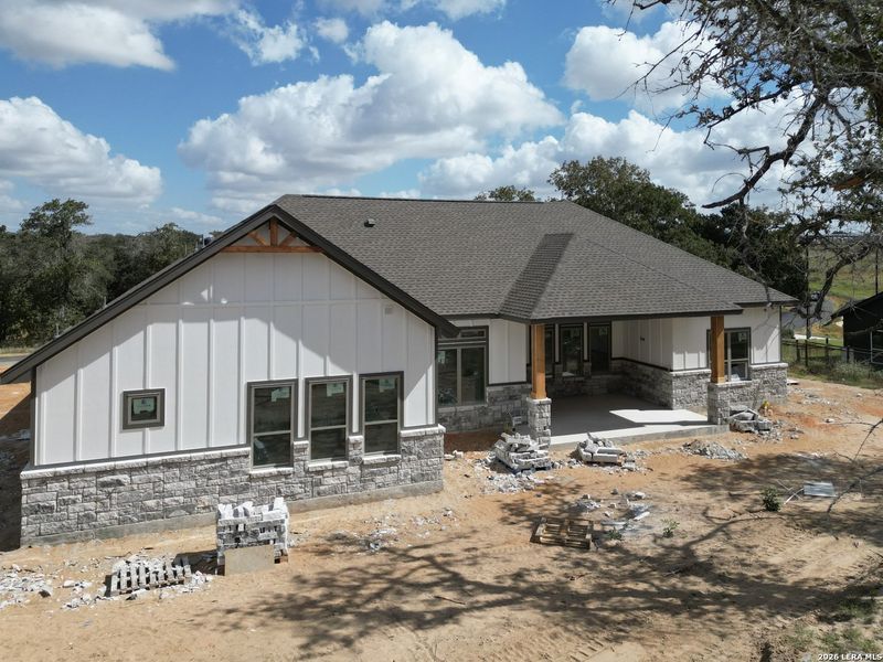 In-progress construction of a new home in , La Vernia, TX (Image 25).