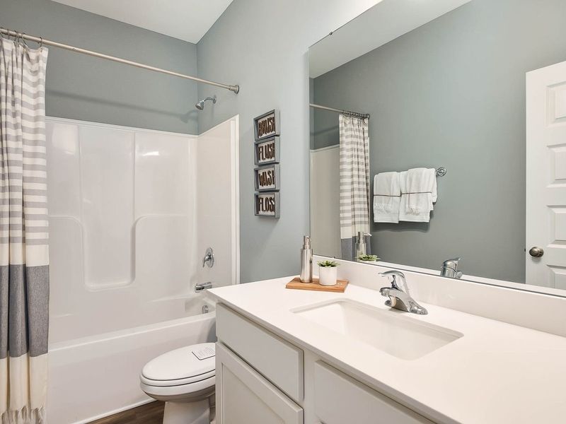 Representative furnished interior of a home built from the The Daphne E by Davidson Homes LLC in Bailey Park, Fayetteville (Image 26).