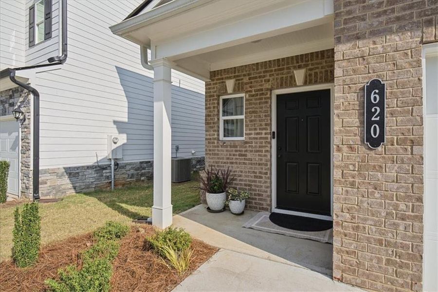 Exterior details and patio area of a home in , Cartersville (Image 4).