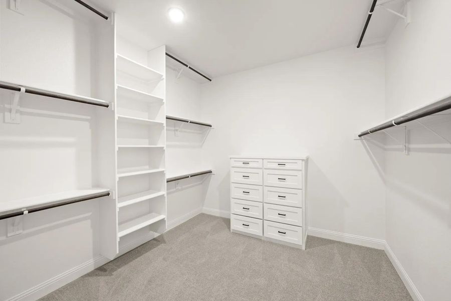 The Gabriella D Primary Suite Bedroom Closet The Gabriella D Primary Suite Bedroom Closet