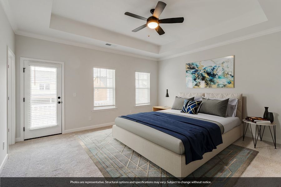 Furnished interior view inside a new home in Pebble Branch, Chapin (Image 9). Furnished interior view inside a new home in Pebble Branch, Chapin (Image 9).