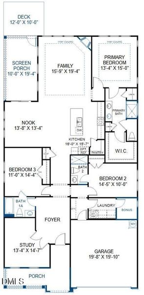 Buckley Spec Floorplan