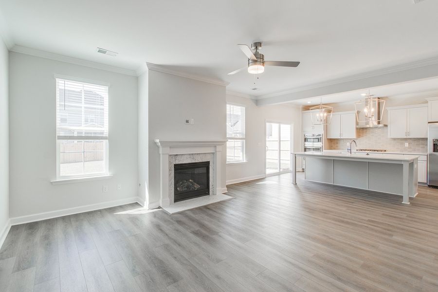 Spacious, unfurnished interior of a new home in Pebble Branch, Chapin (Image 18). Spacious, unfurnished interior of a new home in Pebble Branch, Chapin (Image 18).