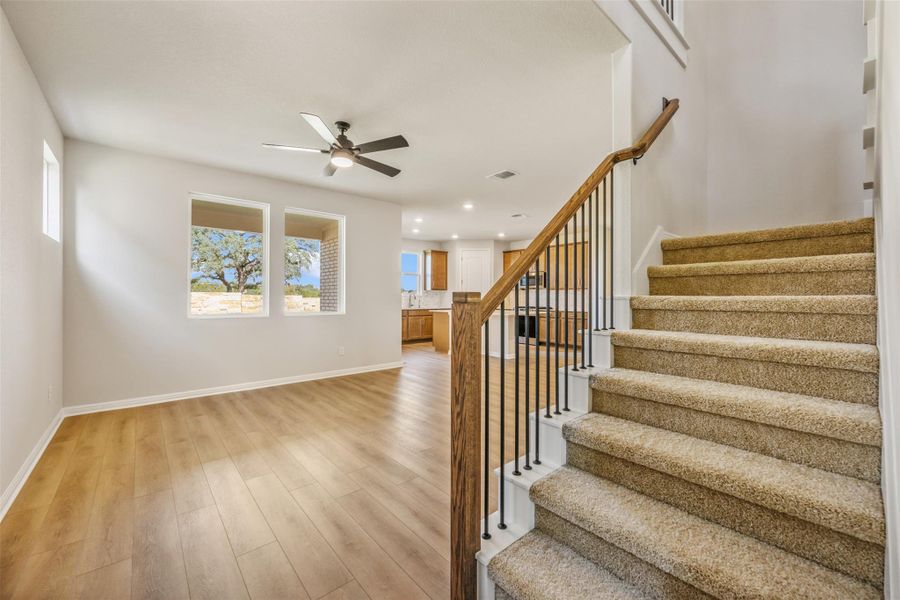 Spacious, unfurnished interior of a new home in The Cottages at La Cima, San Marcos (Image 24). Spacious, unfurnished interior of a new home in The Cottages at La Cima, San Marcos (Image 24).