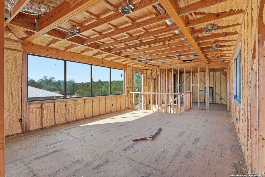 In-progress construction of a new home in Paradise On The Guadalupe, Canyon Lake, TX (Image 14).