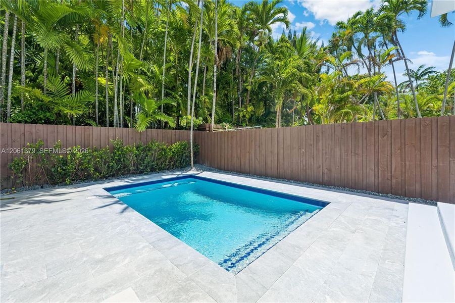 Exterior details and patio area of a home in , Miami (Image 23). Exterior details and patio area of a home in , Miami (Image 23).