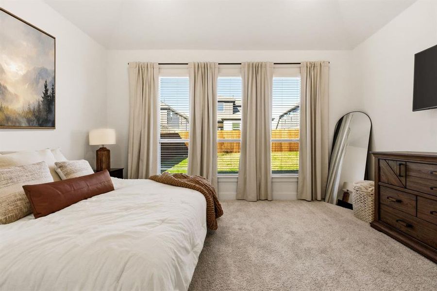 Furnished interior view inside a new home in The Villages of Hurricane Creek, Anna (Image 8).
