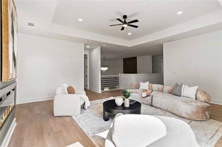 Furnished interior view inside a new home in , Griffin (Image 41).