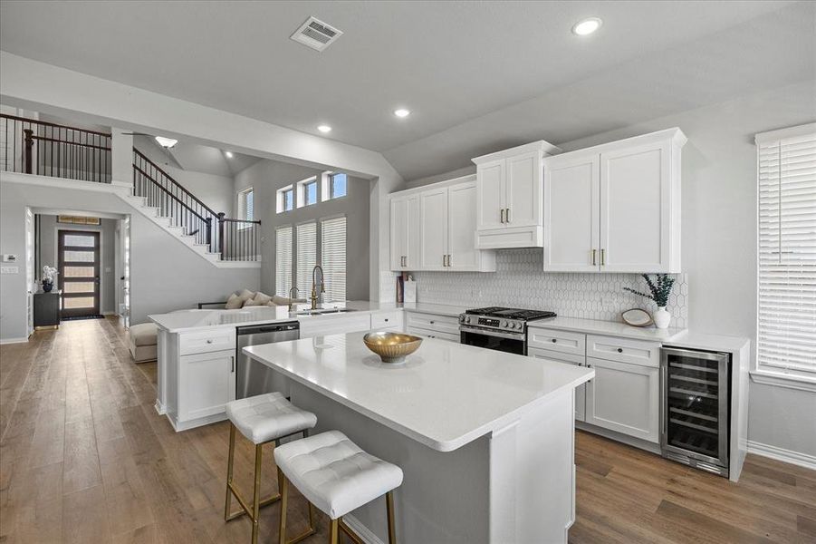 Furnished interior view inside a new home in , Fate (Image 17).