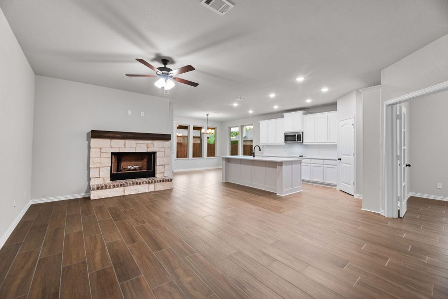 Furnished interior view inside a new home in Aero Vista, Caddo Mills (Image 6).